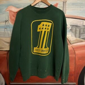 MadeWorn Harley Davidson Grand National Championship Classic Crew Sweatshirt
